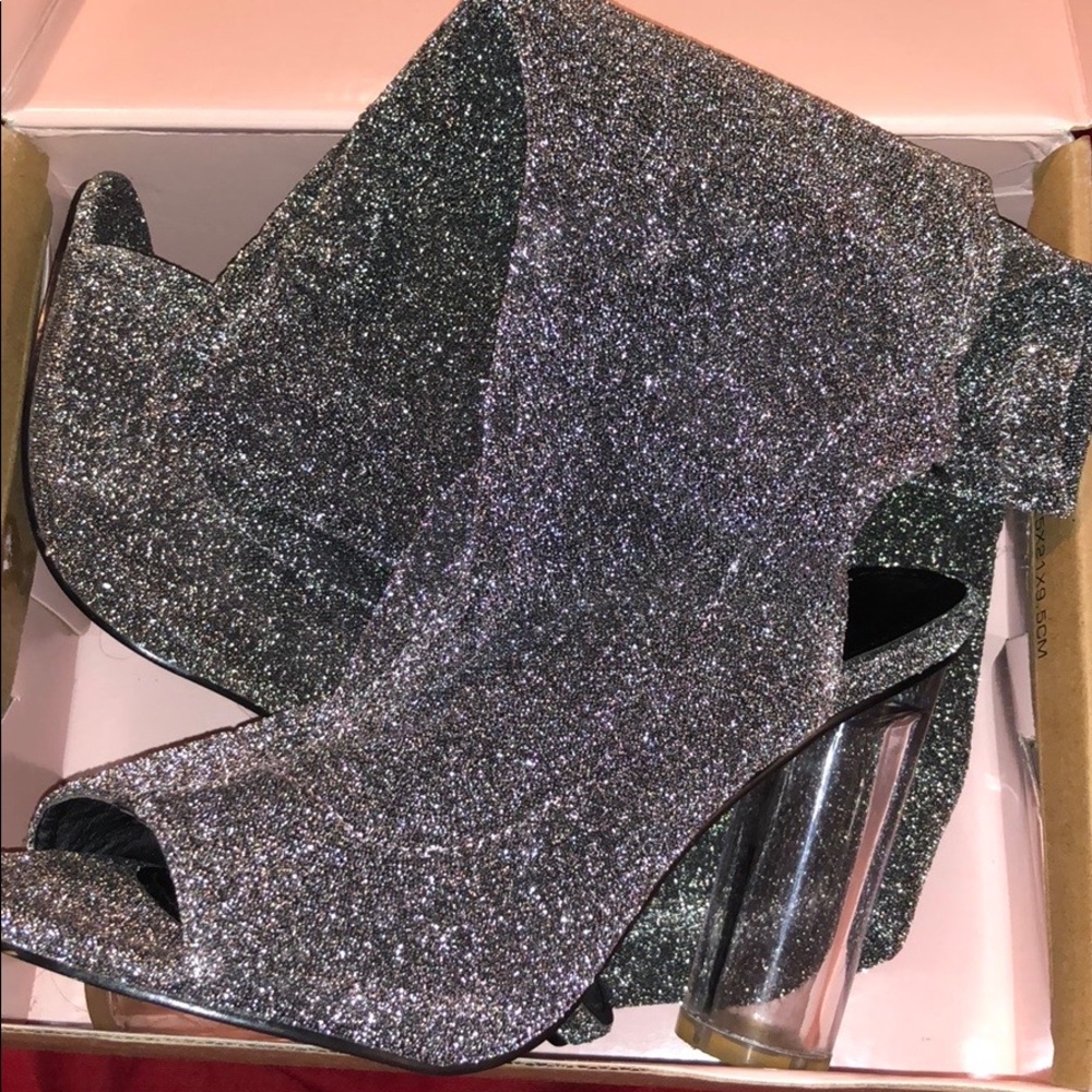 Knee high heels